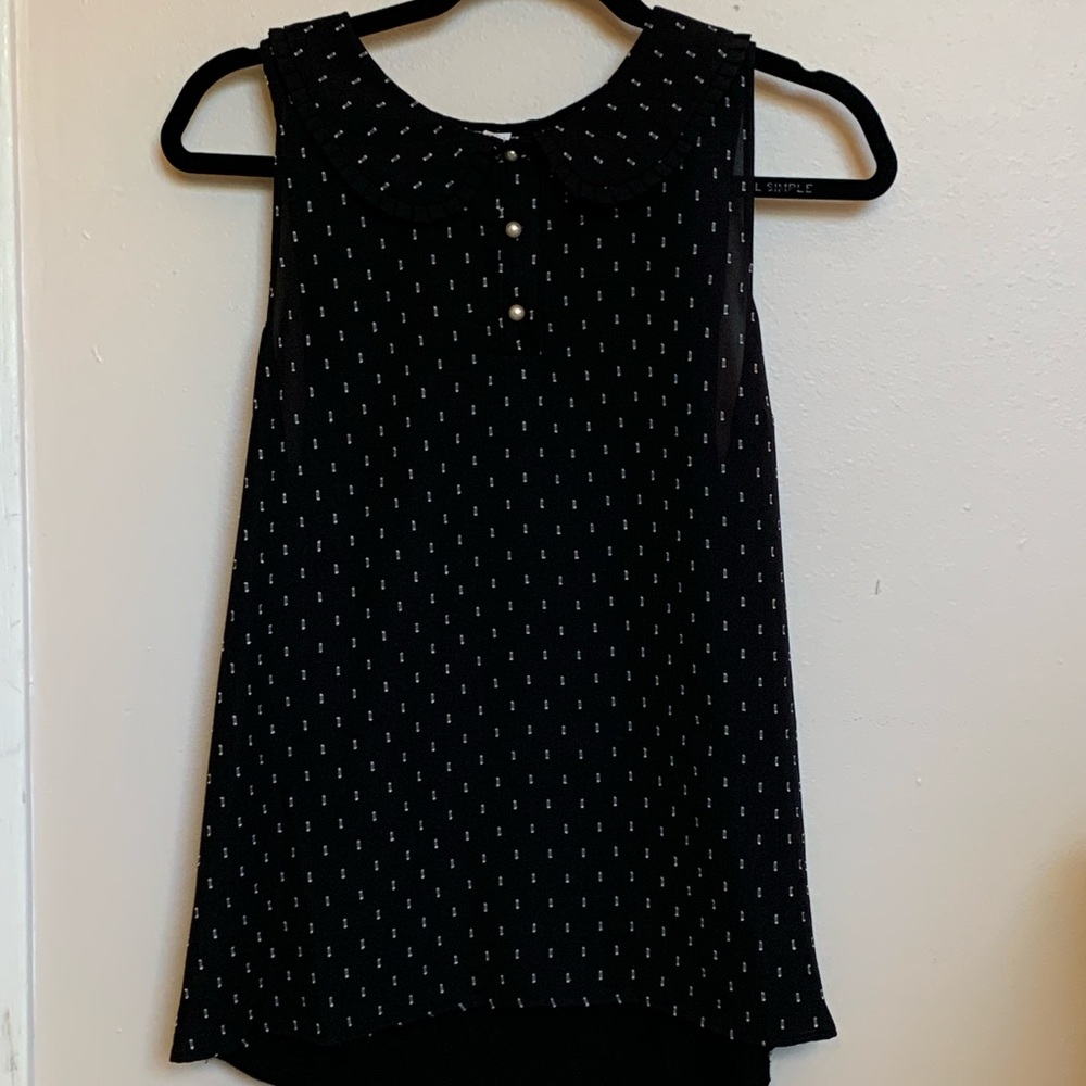 Elle Peter Pan Collar Top